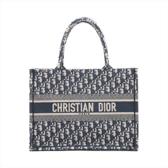 CHRISTIAN DIOR Oblique Book Tote Medium Campus Bag - Picture 1 of 10